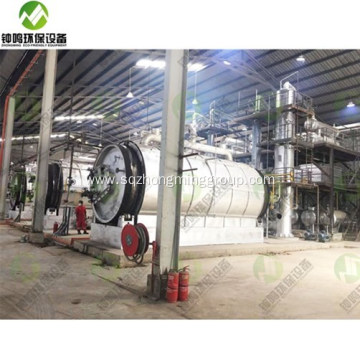 Waste Engine Oil to Recycling Plant